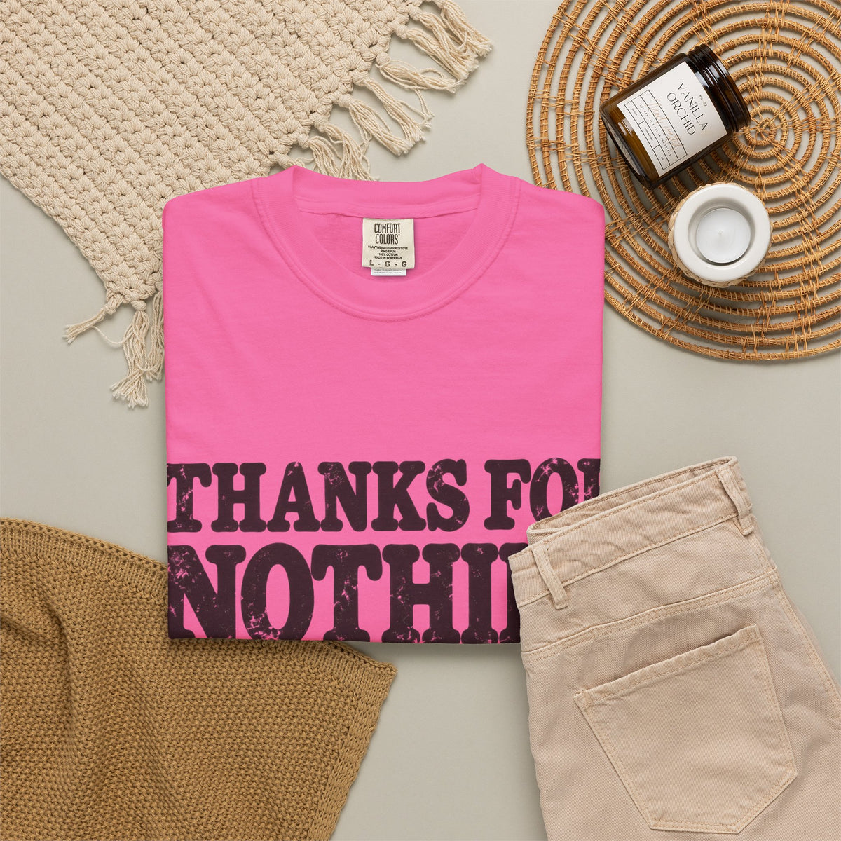 Thanks For Nothing LA Heart Tee