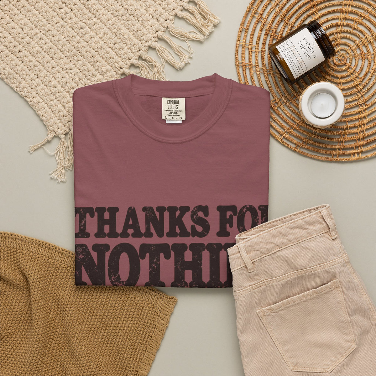 Thanks For Nothing LA Heart Tee